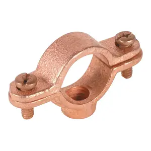 Warwick Hanger 2100-4 Split Ring Hanger 1" Copper Plated Malleable Iron Copper Plated