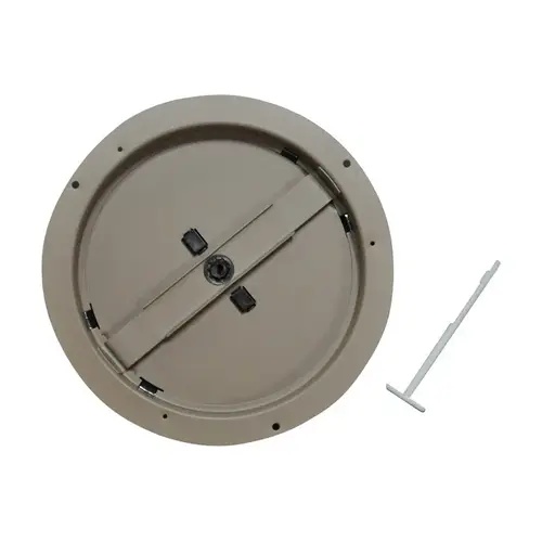 Ceiling Damper 8" H X 8" W Powder Coat Brown Steel Powder Coat