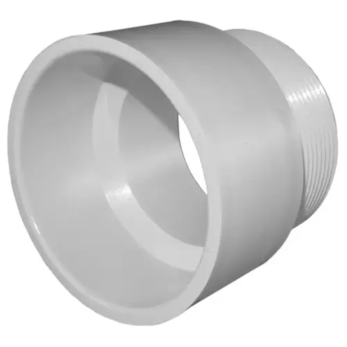 Pvc Double Input Charlotte Pipe PVC001091200 2 In. Hub x 2 In. MIP Schedule 40 DWV PVC ...