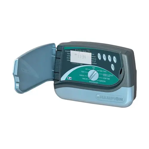 Indoor Sprinkler Timer Programmable 4 Zone Black Indoor Sprinkler Timer Programmable 4 Zone Black