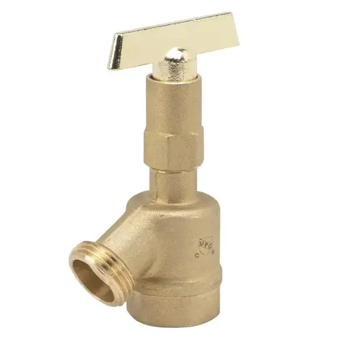 Garden Valve 3/4" FIP X 3/4" MHT Brass Brass Garden Valve 3/4" FIP X 3/4" MHT Brass Brass