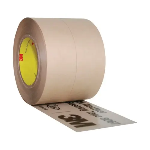 All Weather Flashing Tape 8067, 9 in x 75 ft, 9.9 mil, Tan All Weather Flashing Tape 8067, 9 in x 75 ft, 9.9 mil, Tan