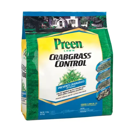 Lawn Crabgrass Control, Covers 5,000 sq. ft., 15 Lbs. Lawn Crabgrass Control, Covers 5,000 sq. ft., 15 Lbs.