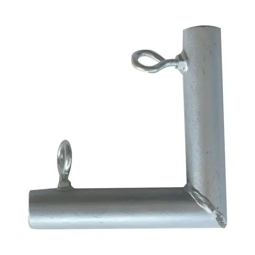 Connector 3/4" Round X 3/4" D Galvanized Carbon Steel 5-11/16" L Galvanized Connector 3/4" Round X 3/4" D Galvanized Carbon Steel 5-11/16" L Galvanized