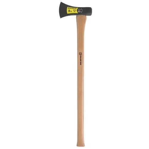 Maul 6 lb Single Bit Splitting 34" Wood Handle Brown Maul 6 lb Single Bit Splitting 34" Wood Handle Brown