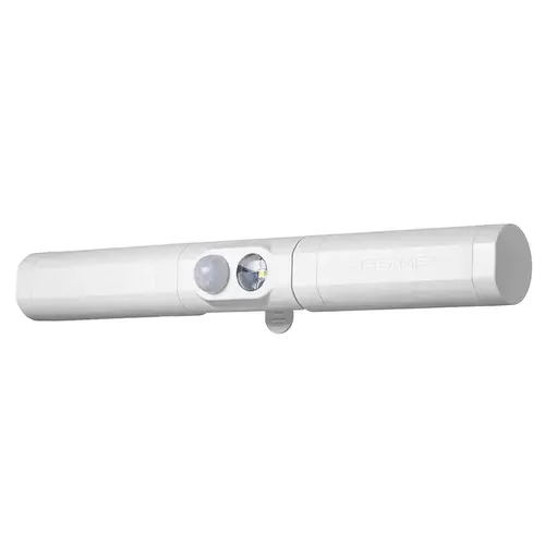 Security Light Motion-Sensing Battery Powered LED White White