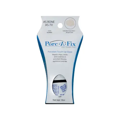 Porc-A-Fix American StandardBone Porcelain Touch-up Paint, 15cc