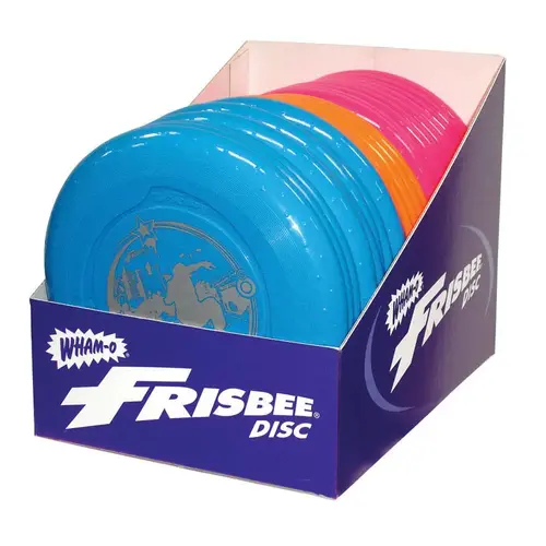 Frisbee Disc Plastic Assorted 1 pc Assorted - pack of 24