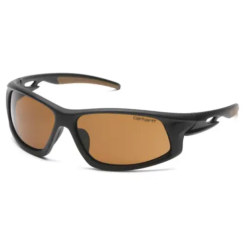 Safety Glasses Ironside Anti-Fog Bronze Lens Black/Tan Frame Safety Glasses Ironside Anti-Fog Bronze Lens Black/Tan Frame
