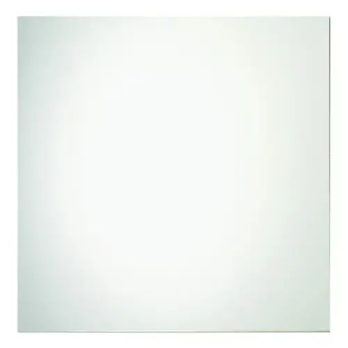 Mariana Mirror Tile, 12 in L, 12 in W, Square Clear - pack of 6