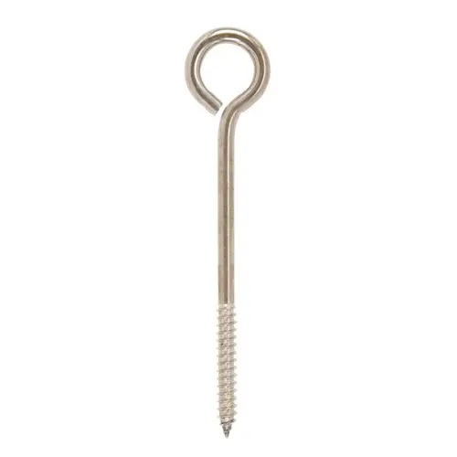 Lag Thread Eyebolt 5/16" S X 6" L Stainless Stainless Steel Stainless - pack of 5 Lag Thread Eyebolt 5/16" S X 6" L Stainless Stainless Steel Stainless - pack of 5