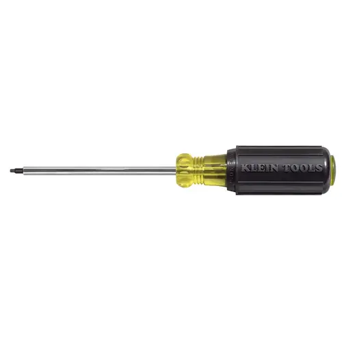 Screwdriver No.2 Sizes S X 4" L Square Recess Black/Yellow Screwdriver No.2 Sizes S X 4" L Square Recess Black/Yellow
