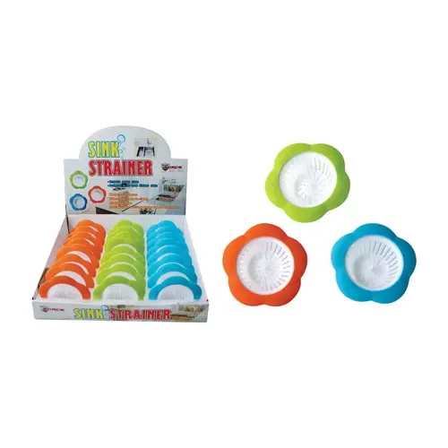 Sink Strainer Assorted Colors Silicone Bright Sink Strainer Assorted Colors Silicone Bright