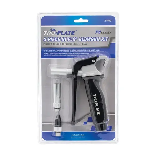 Air Blow Gun HI FLO Aluminum 1/4" FNPT Air Blow Gun HI FLO Aluminum 1/4" FNPT