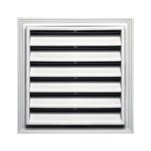 Wall Vent 12" W X 12" L Wood Grain White Plastic Wood Grain