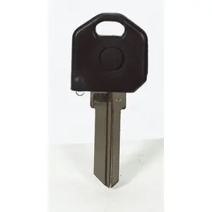Giant Concepts LLC KW1BLA-XCP10 Key Blank w/Flashlight Keylights House Single Black/Silver - pack of 10
