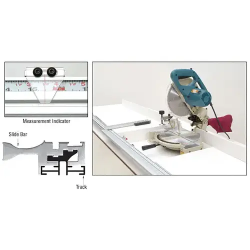 Left Hand E-Z Slide Cut-Off Gauge Left Hand E-Z Slide Cut-Off Gauge