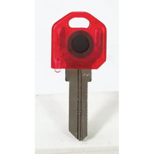 Key Blank w/Flashlight Keylights House Single For Kwikset KW1/Weiser WR3 and WR5 Red/Silver Key Blank w/Flashlight Keylights House Single For Kwikset KW1/Weiser WR3 and WR5 Red/Silver
