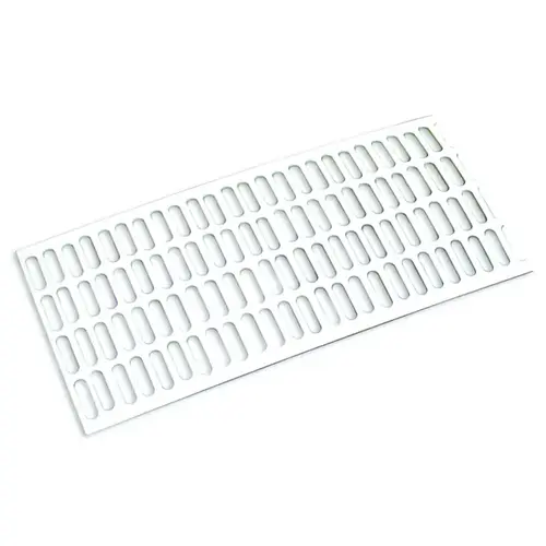 COVER GUTTER LEAF VNYL WHT 5FT White