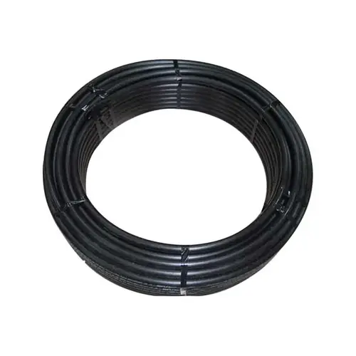 Pipe 1" D X 300 ft. L Polyethylene 80 psi Black
