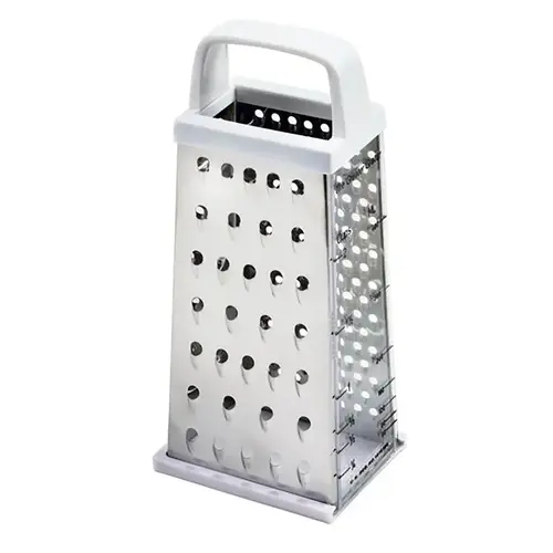Greater Grater Silver/White Plastic/Stainless Steel 16 oz Silver/White Greater Grater Silver/White Plastic/Stainless Steel 16 oz Silver/White