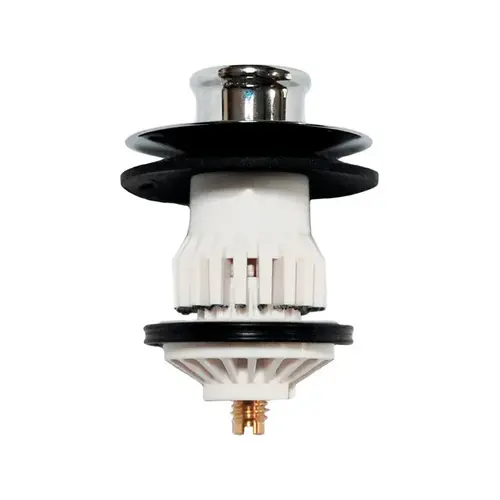 No Clog Bathtub Stopper Retrofit NA Chrome Plastic Chrome No Clog Bathtub Stopper Retrofit NA Chrome Plastic Chrome