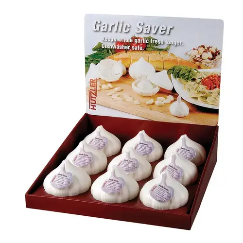 Garlic Saver White Plastic White Garlic Saver White Plastic White