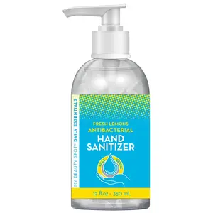 Daily Essentials BB1710B Hand Sanitizer My Beauty Spot Fresh Lemon Scent Liquid 12 oz