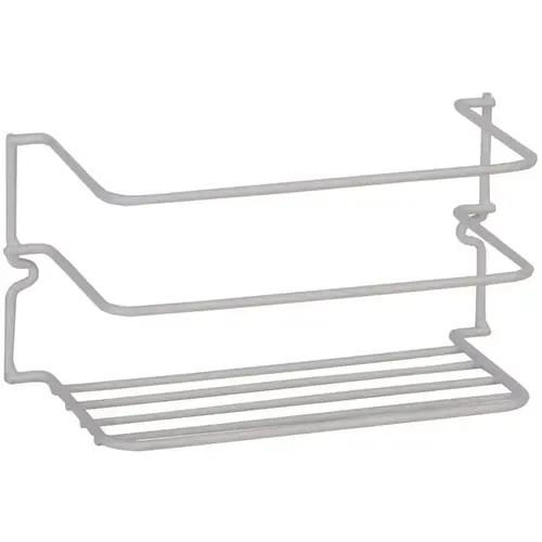Cabinet Rack 8.67" L X 4" W X 4.37" H White White Cabinet Rack 8.67" L X 4" W X 4.37" H White White