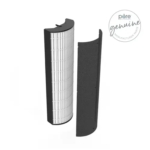 Air Purifier Filter PureZone 17-3/4" H X 3-3/4" W Round HEPA