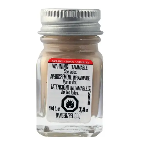 Enamel Paint Flat Tan 0.25 oz Tan Enamel Paint Flat Tan 0.25 oz Tan