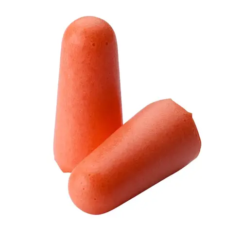 Ear Plugs Orange Polypropylene 1" Orange