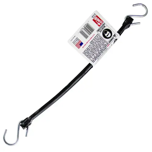 Tie Down Strap 15" L Black 120 lb Black Tie Down Strap 15" L Black 120 lb Black