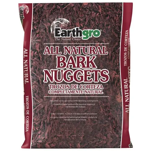 Nuggets Natural Bark 2 cu ft Natural Nuggets Natural Bark 2 cu ft Natural