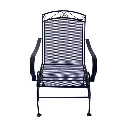 Dining Chair Winston Black Steel Frame Spring - pack of 2 Dining Chair Winston Black Steel Frame Spring - pack of 2
