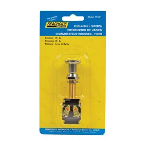Seachoice 11901 2-Position 1-25A/6V & 12V Push-Pull Switch