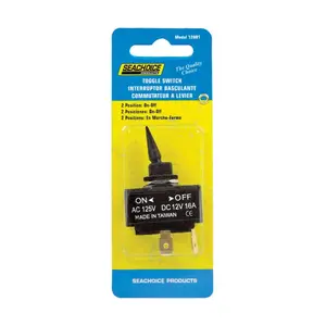Seachoice 12001 2-Position/2-Terminal 15A/12V Toggle Switch