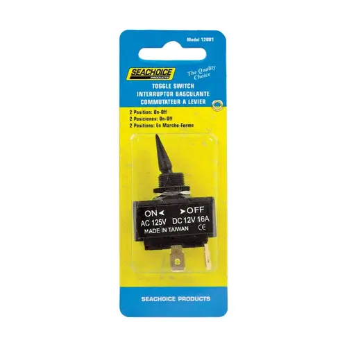 2-Position/2-Terminal 15A/12V Toggle Switch