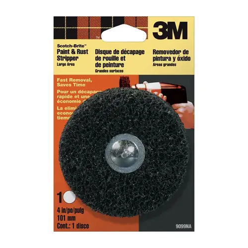 Scotch-Brite 4 In. Large Area Paint & Rust Stripper Disc Scotch-Brite 4 In. Large Area Paint & Rust Stripper Disc