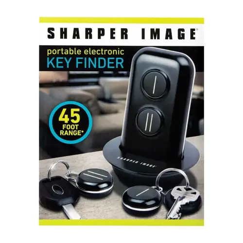 Key Finder Metal/Plastic Black/Silver Black/Silver Key Finder Metal/Plastic Black/Silver Black/Silver