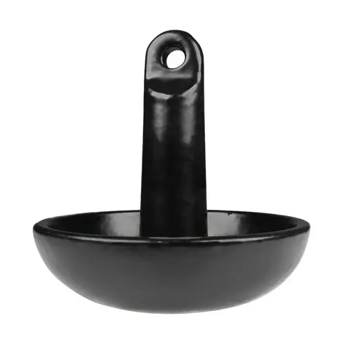 Anchor Painted Iron Mushroom Silver