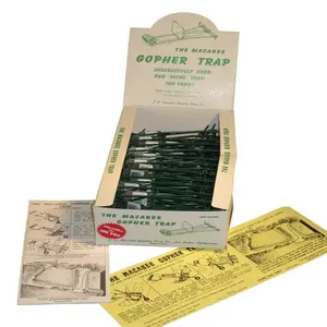 Macabee MGT-XCP24 Snap Trap For Gophers - pack of 24