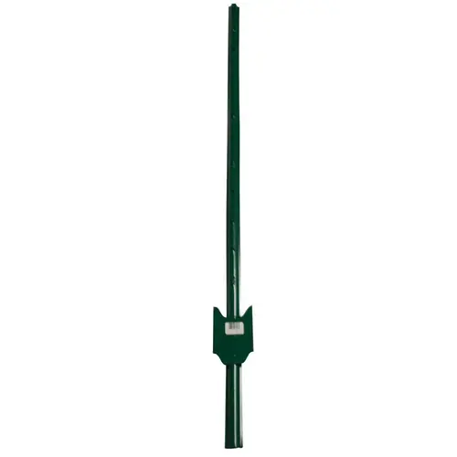 U-Post 4 ft. H 14 Ga. Powder Coated Green Steel Powder Coated - pack of 10