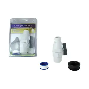 Rain Reserve 2012314 Spigot Kit White Plastic White