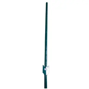 American Posts 810U036014 U-Post 60" H X 5 ft. L 14 Ga. Powder Coated Green Steel Powder Coated