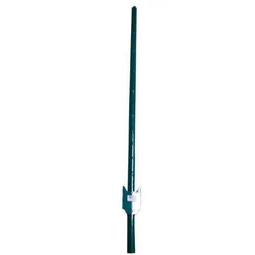 U-Post 60" H X 5 ft. L 14 Ga. Powder Coated Green Steel Powder Coated - pack of 10