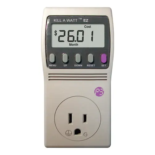 Power Analyzer/Meter Kill A Watt LCD Gray Power Analyzer/Meter Kill A Watt LCD Gray