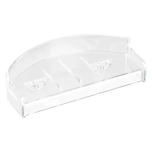 Soap Dish Clear Plastic Clear