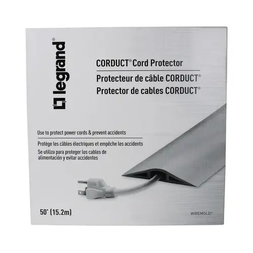 Cable Protector Corduct 1/2" D X 50 ft. L Ivory - pack of 50 Cable Protector Corduct 1/2" D X 50 ft. L Ivory - pack of 50
