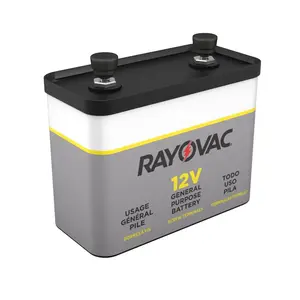Rayovac 926D 12V Screw Terminal Zinc Lantern Battery